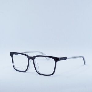 Gucci GG1120OA 002 Eyeglasses Grey 55mm Square Frame